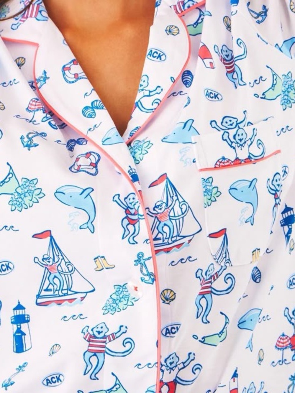 Women’s roller rabbit Nantucket pjs